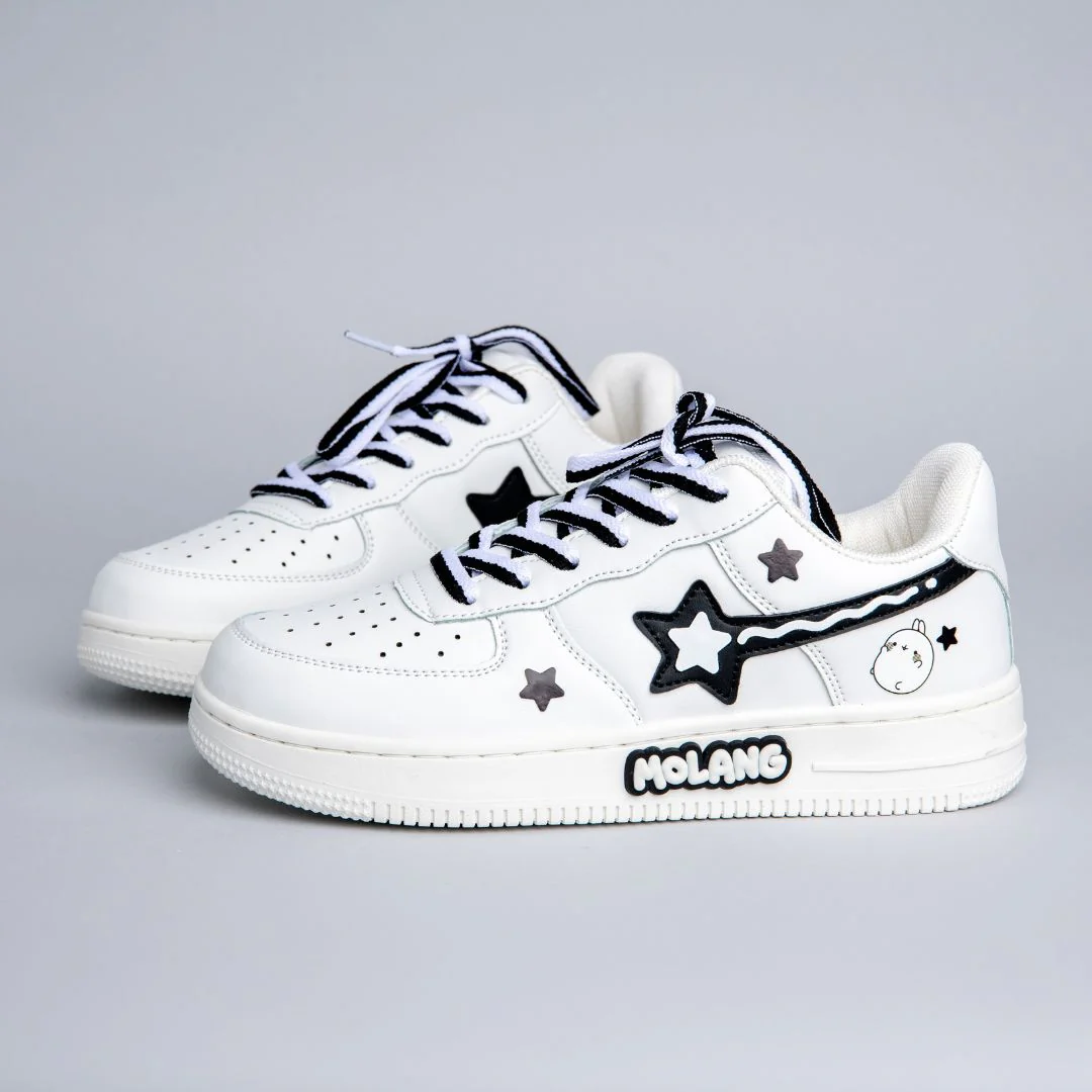 Bobo's House x Molang Star Casual Sneakers - Unisex - Image 4