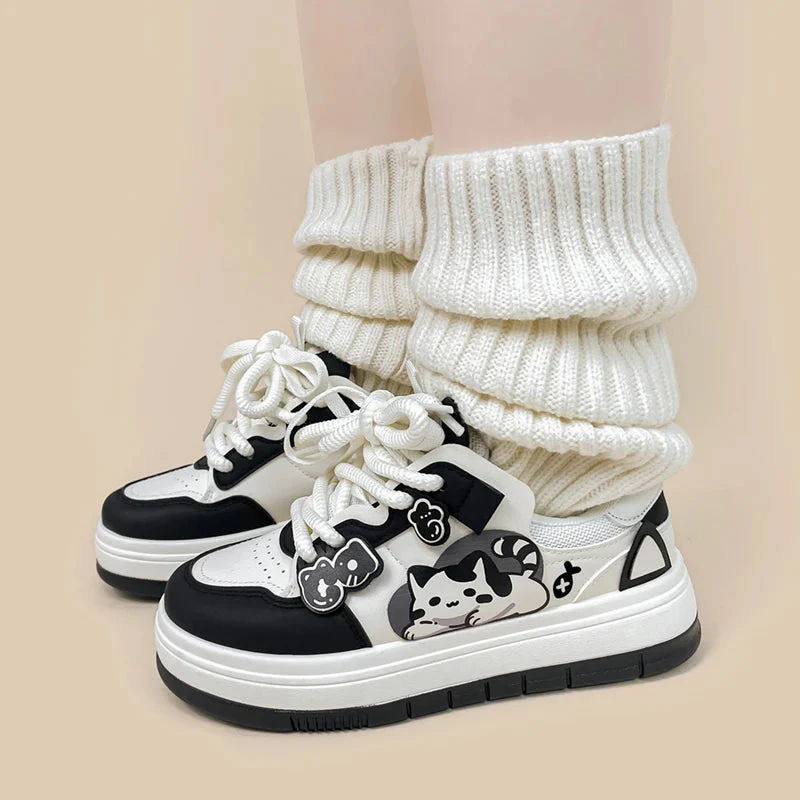 Chubby Cheeks Kitty Casual Sneakers - Unisex - Image 7