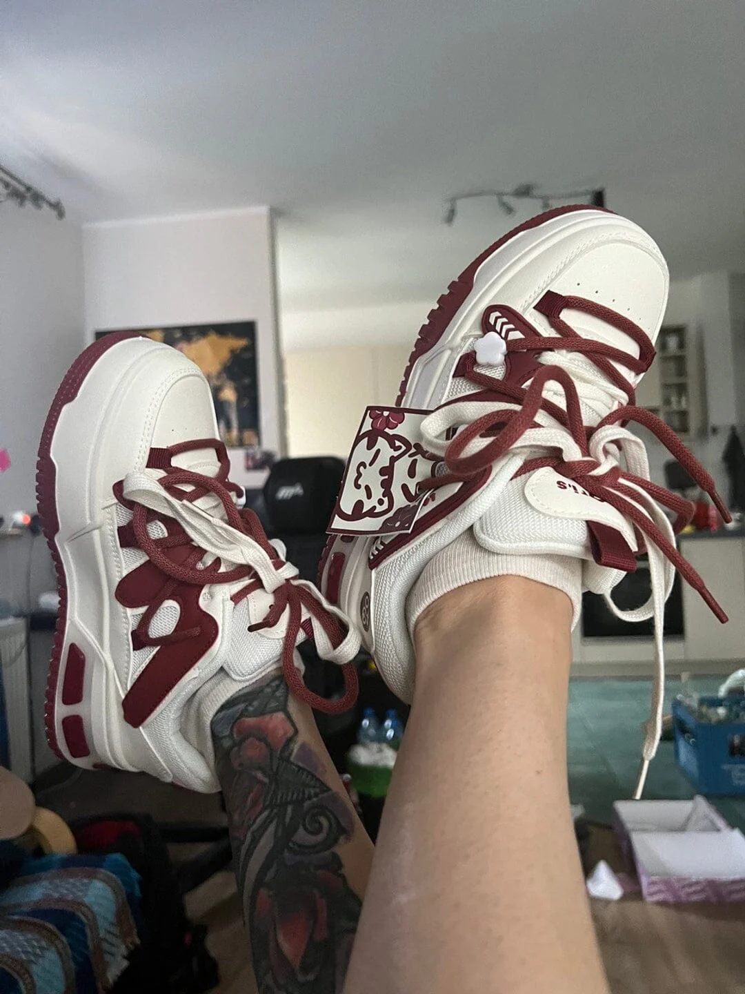 Chubby Neko Chunky Casual Sneakers - Unisex - Image 10