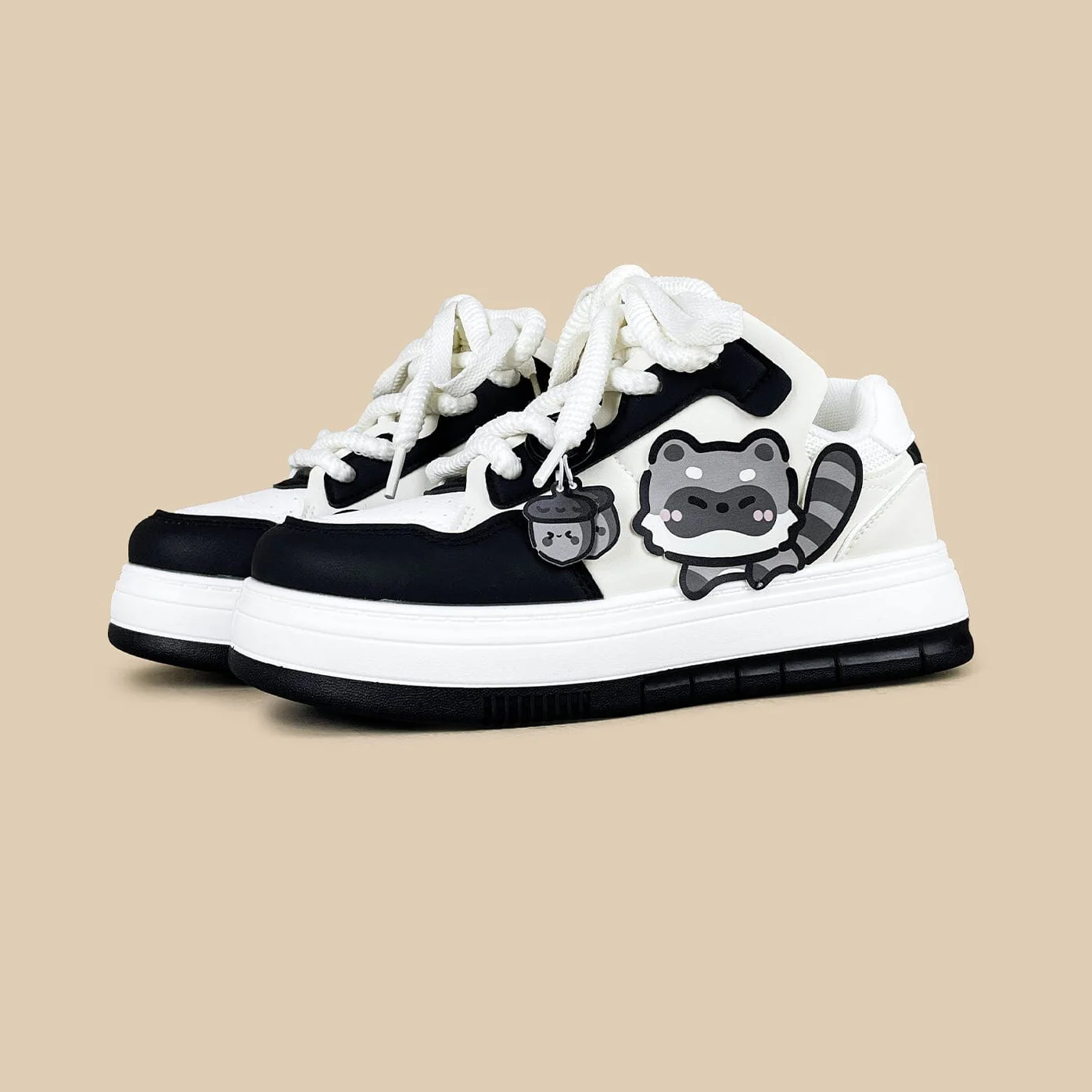 Chubby Raccoon Chunky Casual Sneakers – Unisex - Image 2