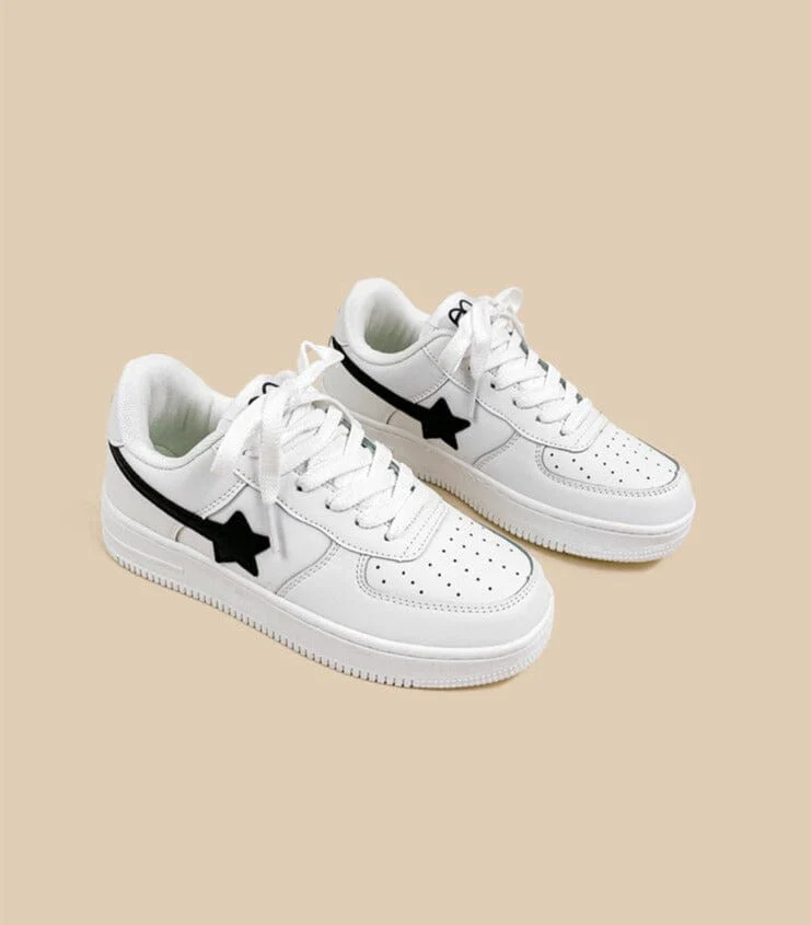 *CLEARANCE* Star Necessities Casual White Shoes - Unisex - Image 3
