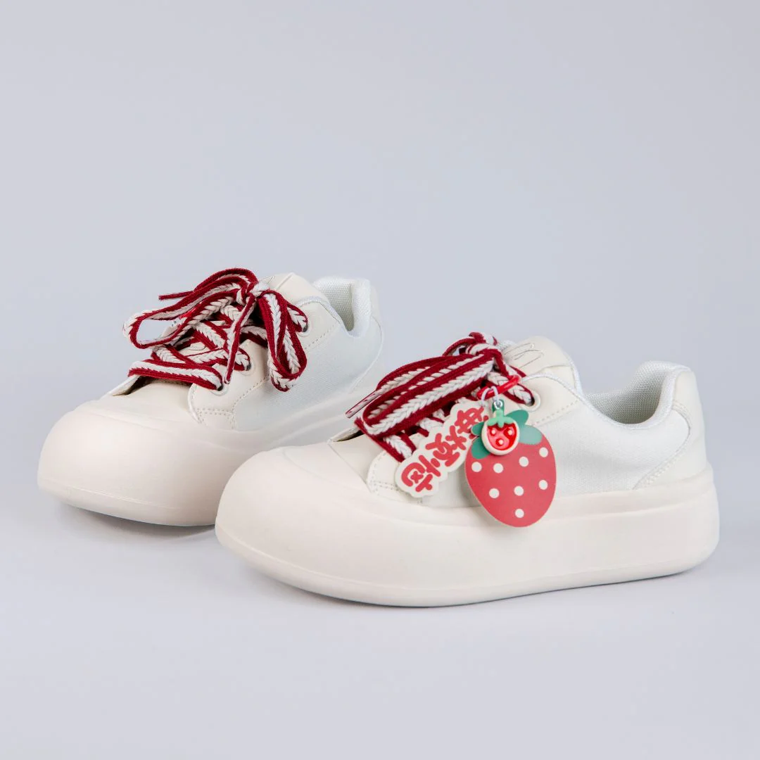 *CLEARANCE* Sweet Escape Strawberry Edition Chunky Sneakers - Women's - Image 3