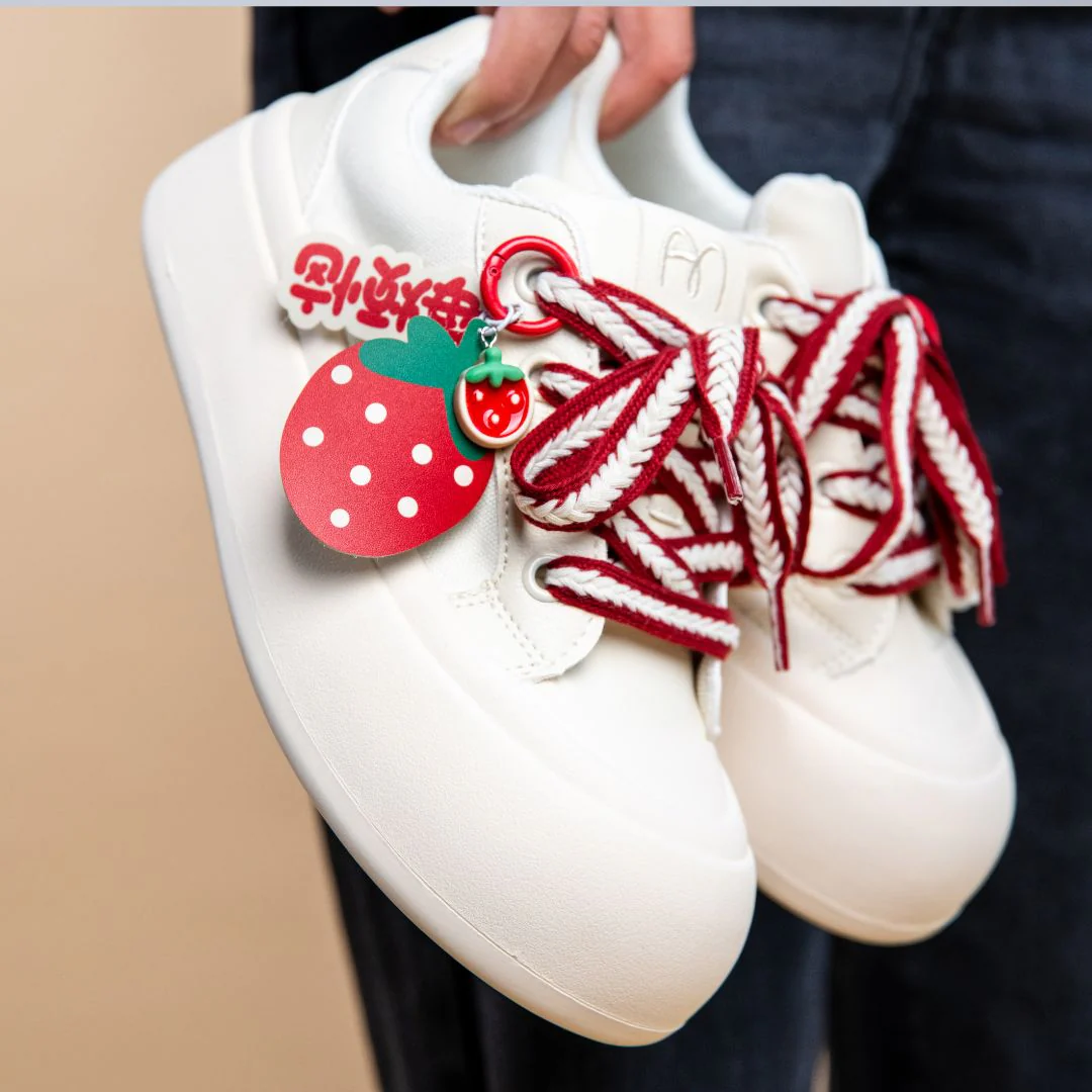 *CLEARANCE* Sweet Escape Strawberry Edition Chunky Sneakers - Women's - Image 5