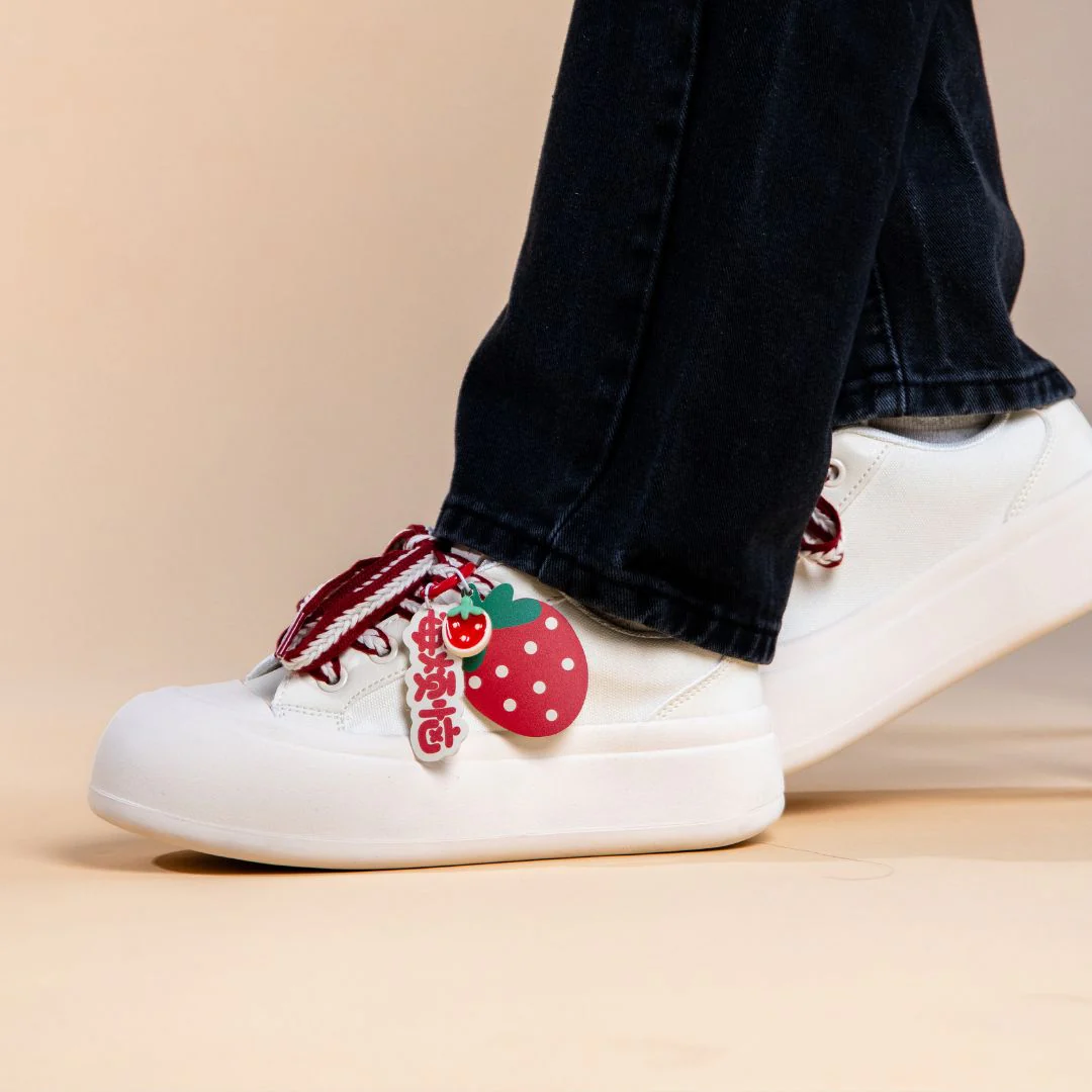 *CLEARANCE* Sweet Escape Strawberry Edition Chunky Sneakers - Women's - Image 7