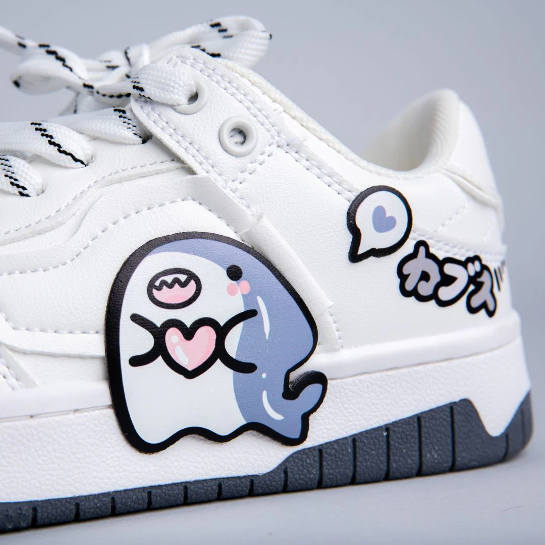 Ultra Chubby Kabbu Sharku Casual White Sneakers - Women's - Image 2