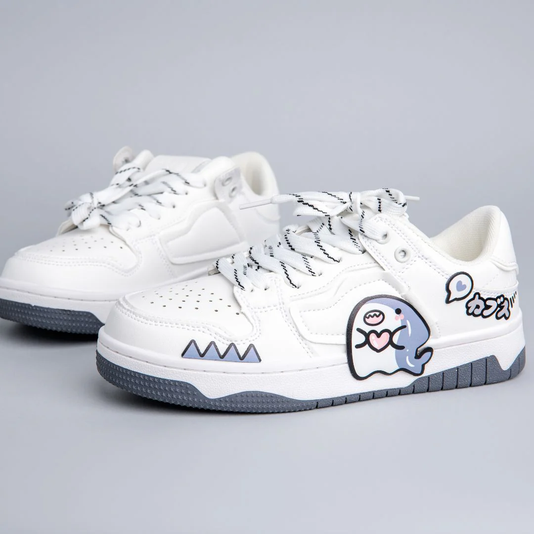 Ultra Chubby Kabbu Sharku Casual White Sneakers - Women's - Image 4