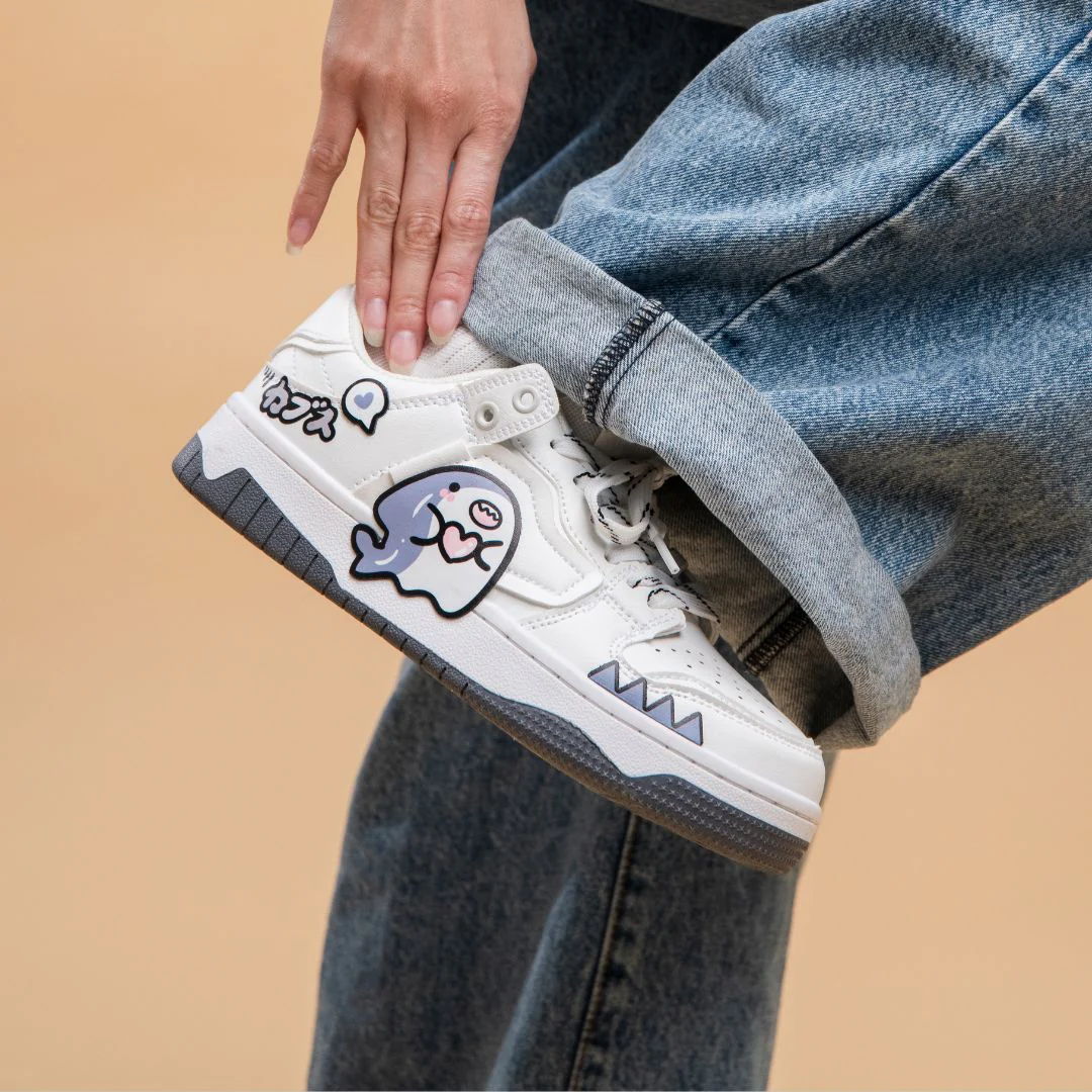 Ultra Chubby Kabbu Sharku Casual White Sneakers - Women's - Image 5