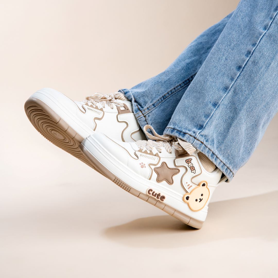 Ultra Friendly Bear Chunky Mid Top Shoes - Women's - Image 6