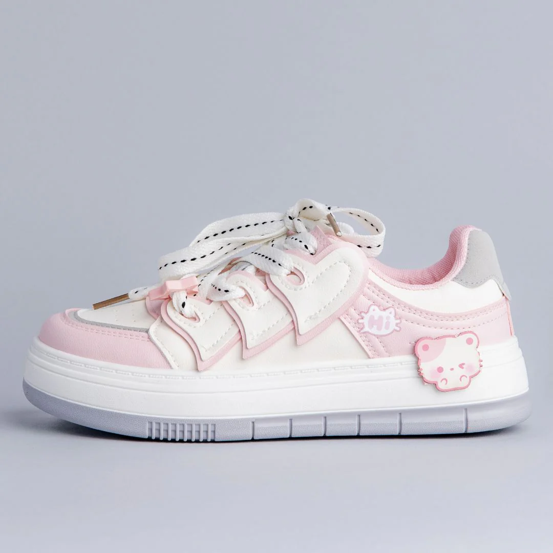 Ultra Friendly Kitty Casual Chunky Shoes - Unisex