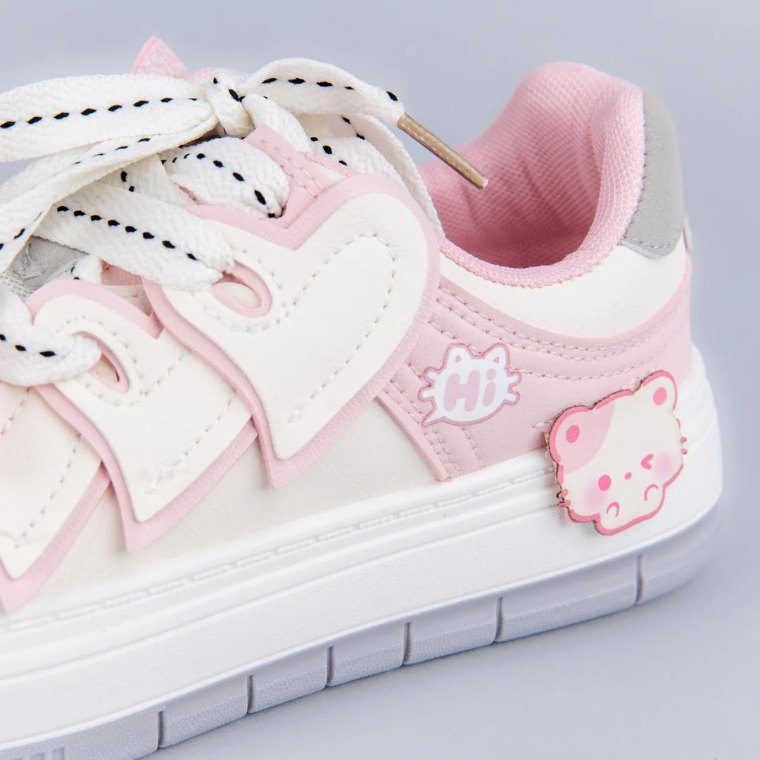 Ultra Friendly Kitty Casual Chunky Shoes - Unisex - Image 2