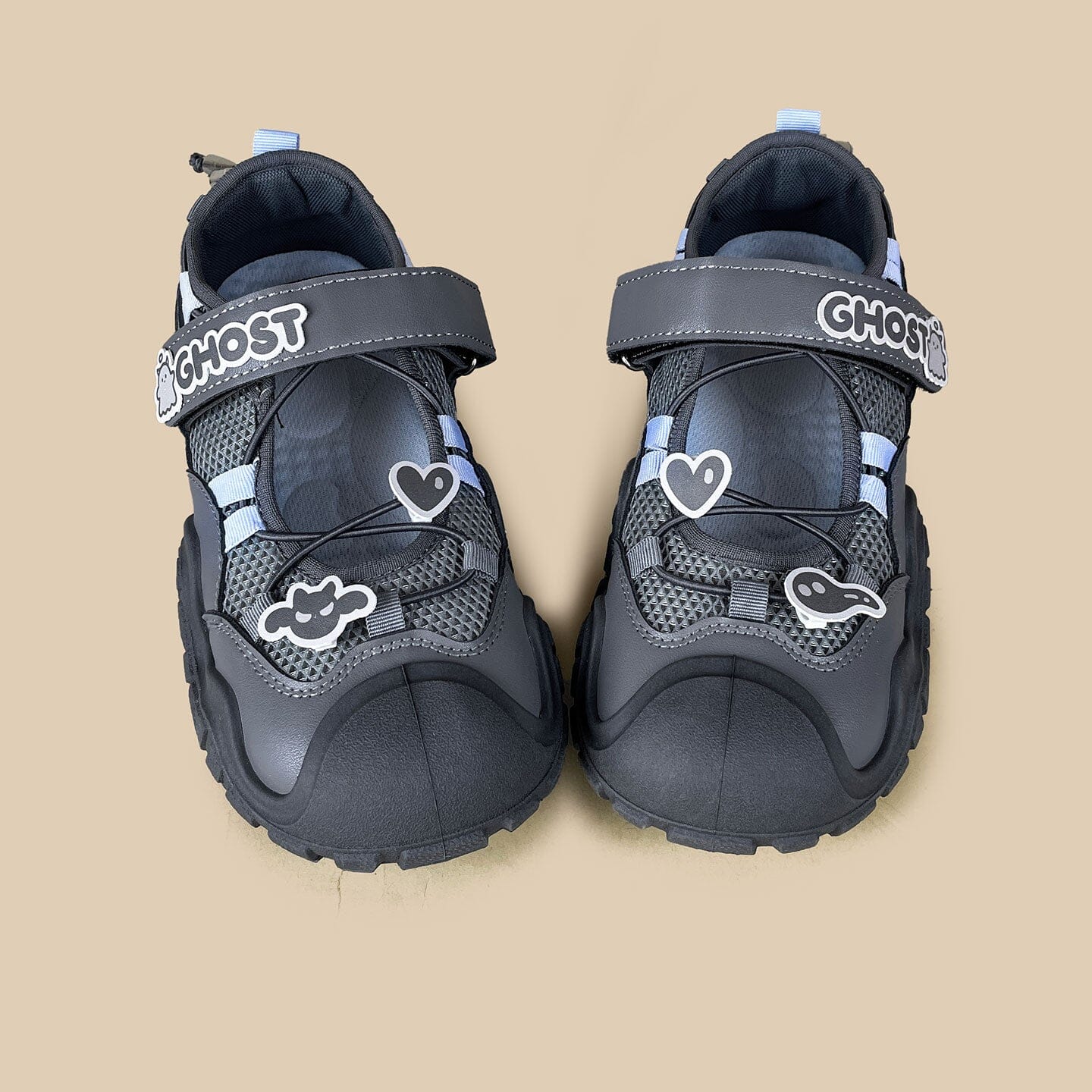 Ghost Charm Mary Jane Chunky Sneakers - Women's - Image 3