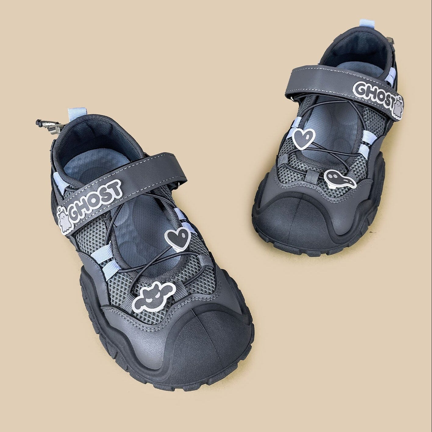 Ghost Charm Mary Jane Chunky Sneakers - Women's - Image 4