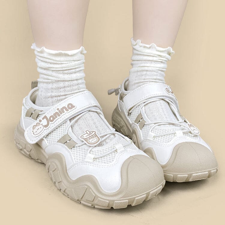Hamster Boba Charm Mary Jane Chunky Sneakers - Women's - Image 6