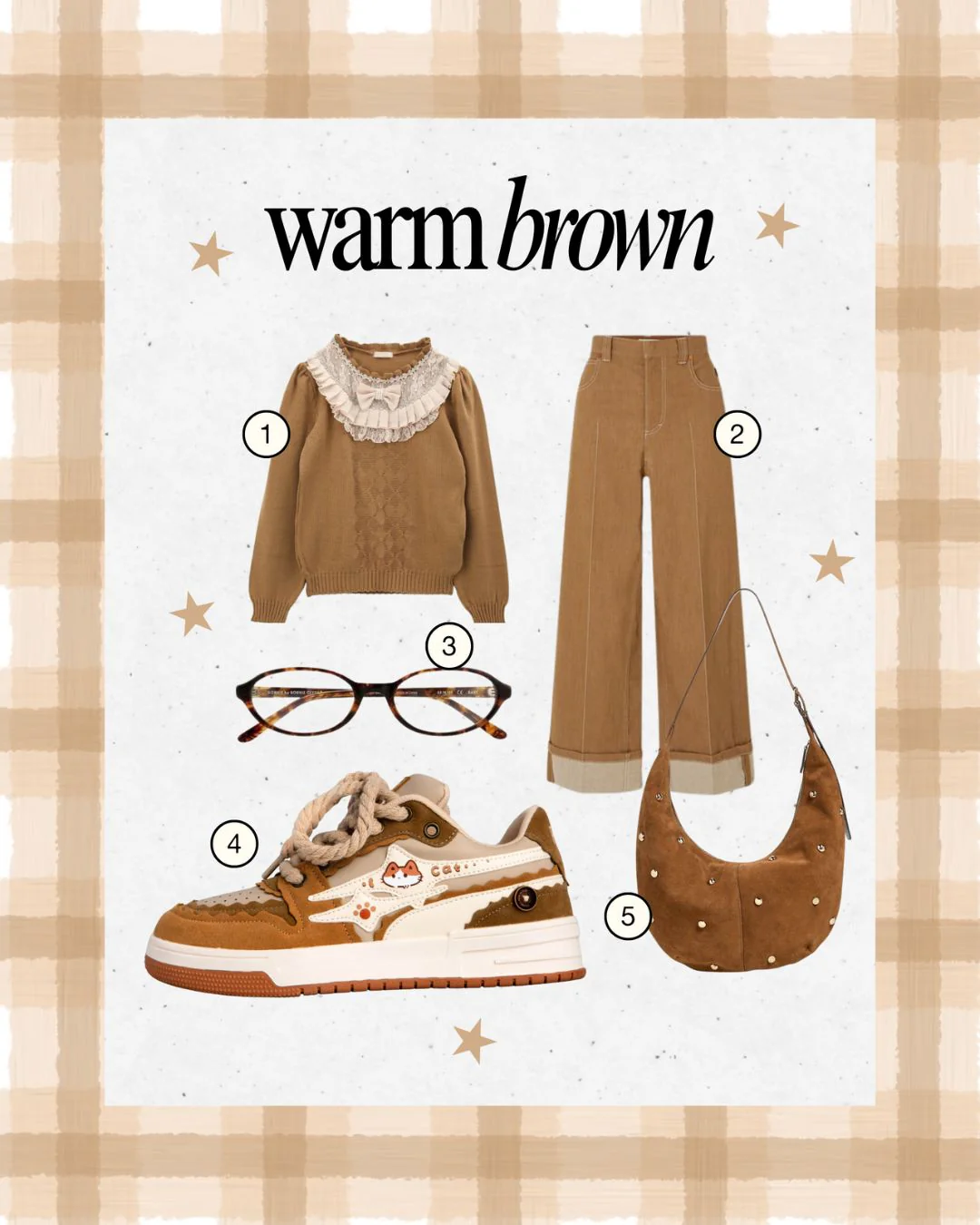 Kawaii Miao Kitty Chunky Brown Shoes - Unisex - Image 3