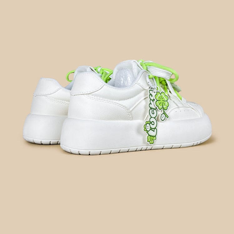 Lucky Clover Charms Chunky Sneakers - Women's - Image 9