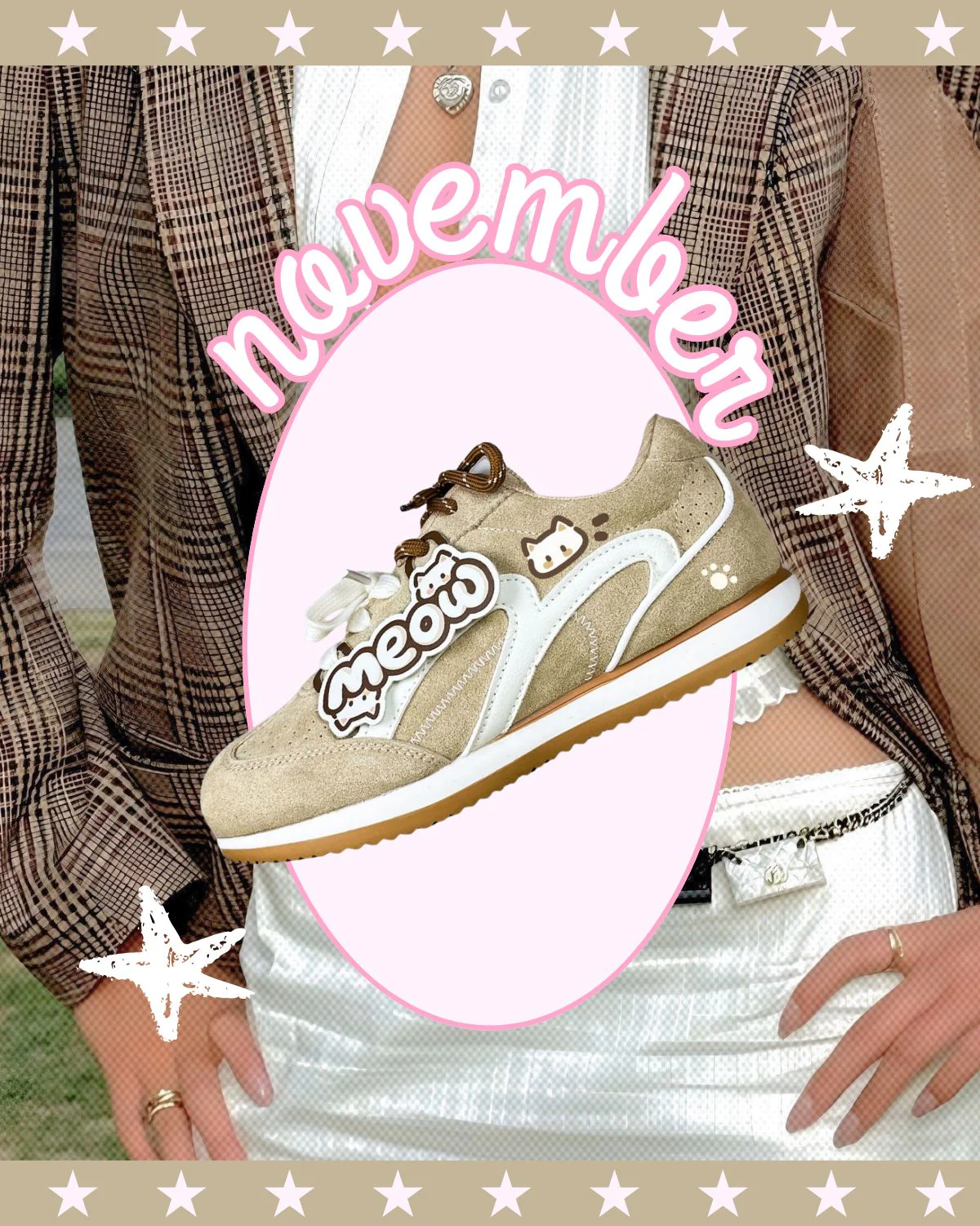 Meow Suede Retro Runner Sneakers – Women's - Image 13