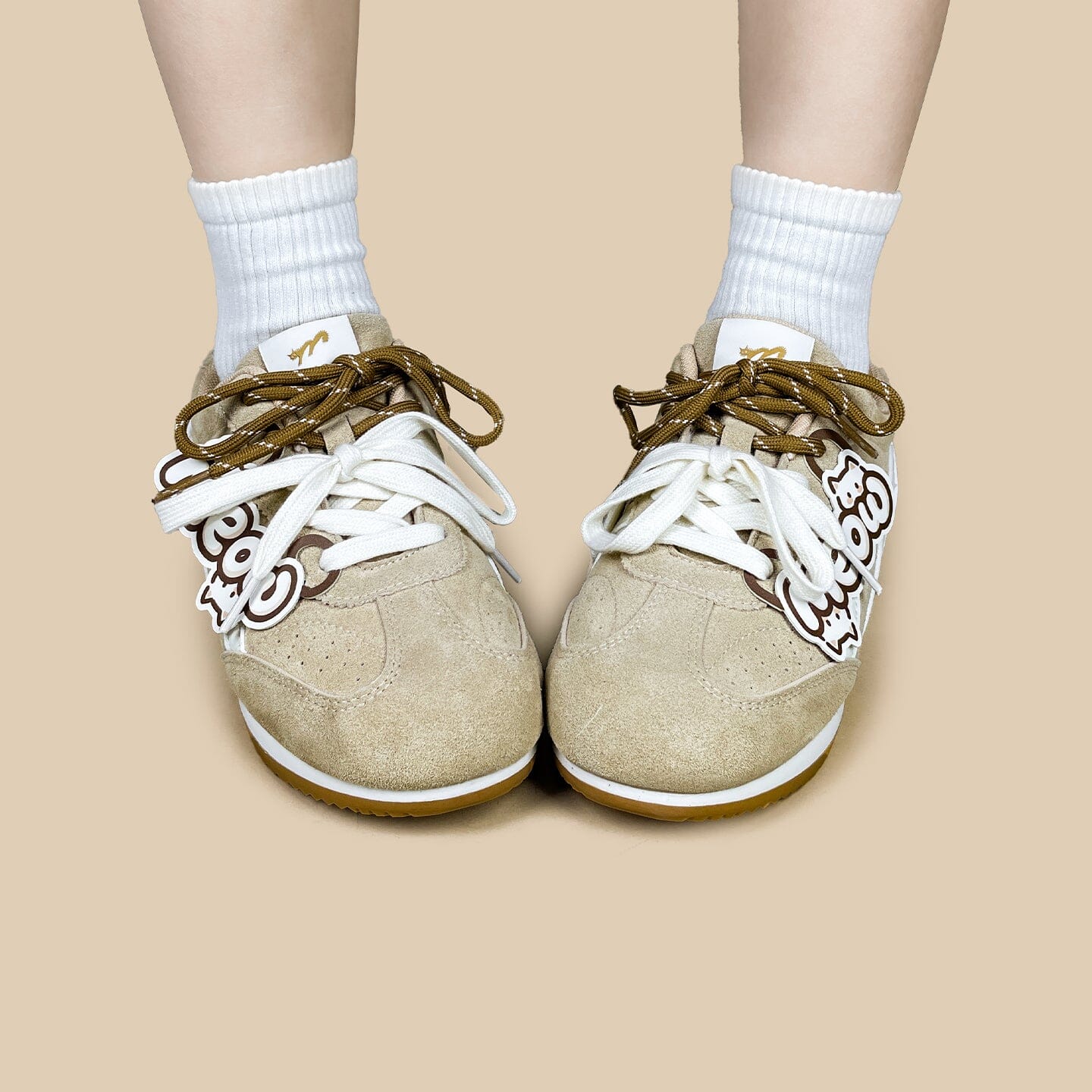 Meow Suede Retro Runner Sneakers – Women's - Image 6