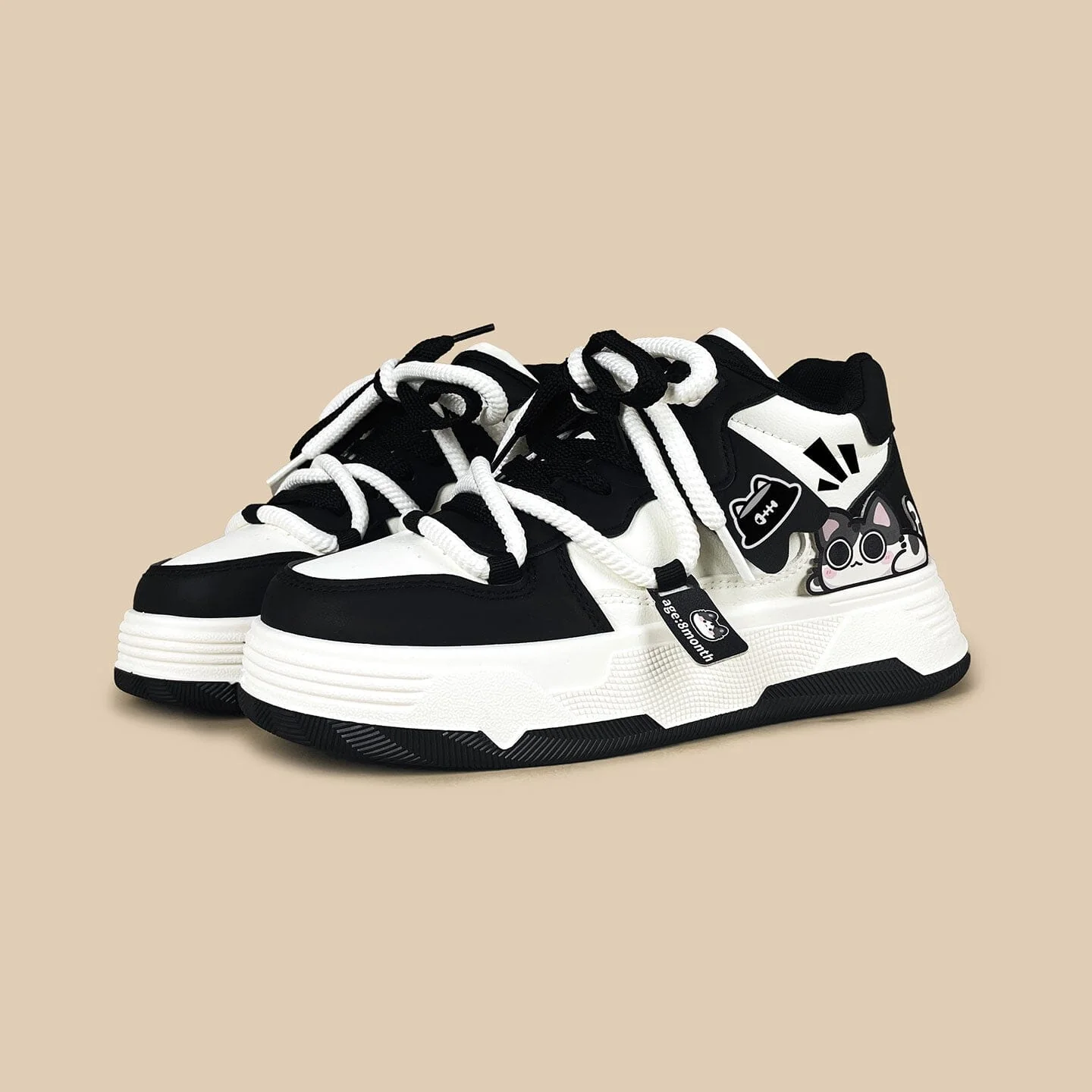 Midnight Meow Chunky Mid Top Shoes - Women's - Image 2