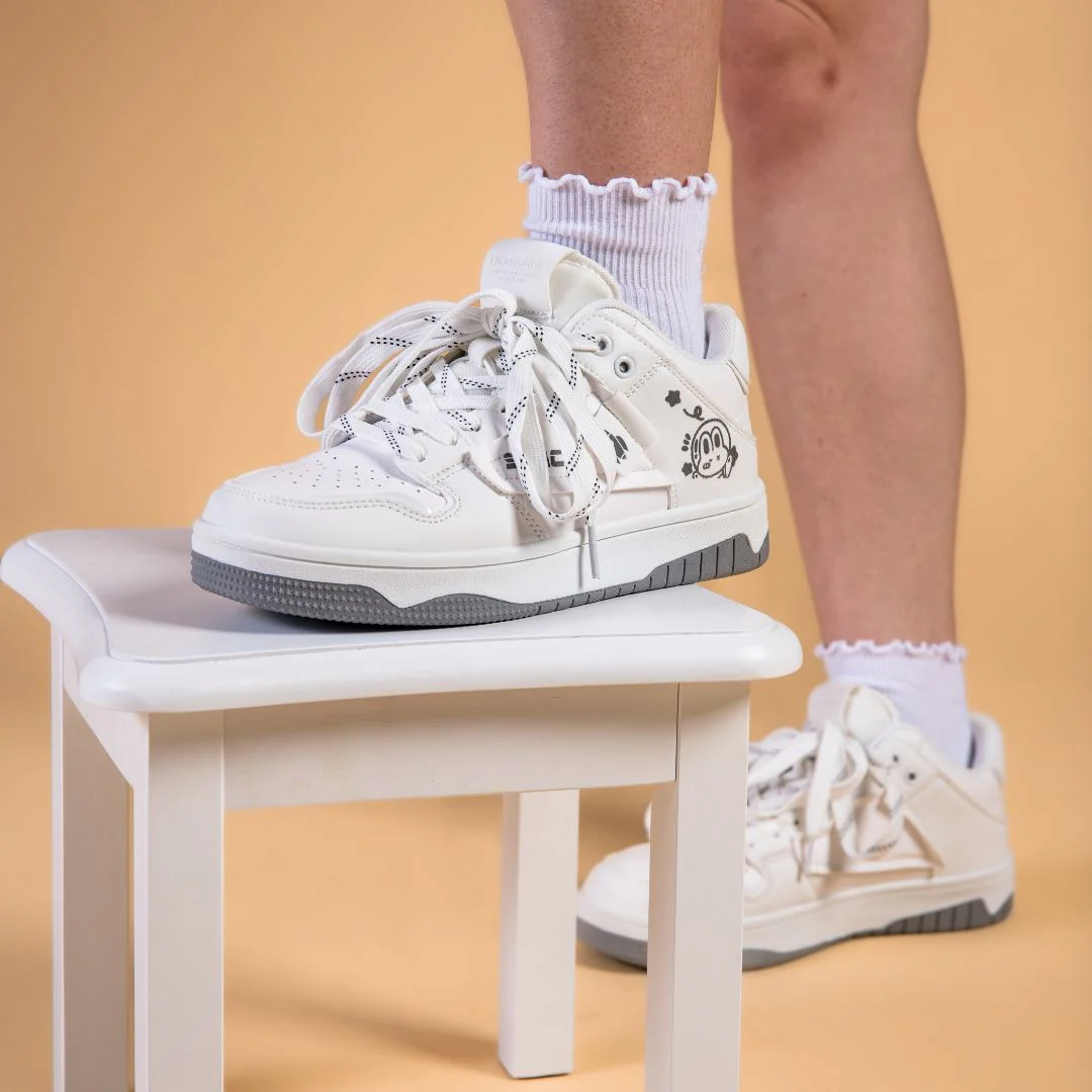 Out in Space Bunny Casual Sneakers - Unisex - Image 5