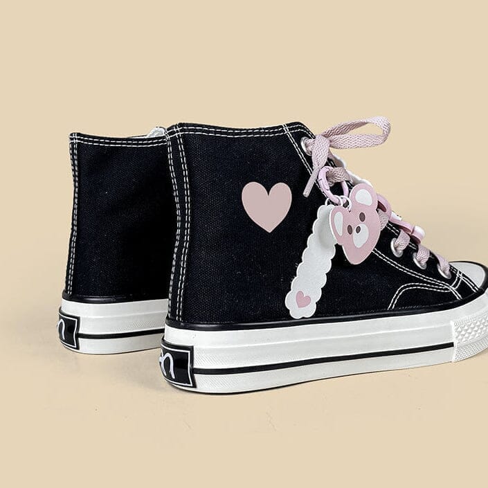 Pink Teddy Shoe Charms Set - Image 3