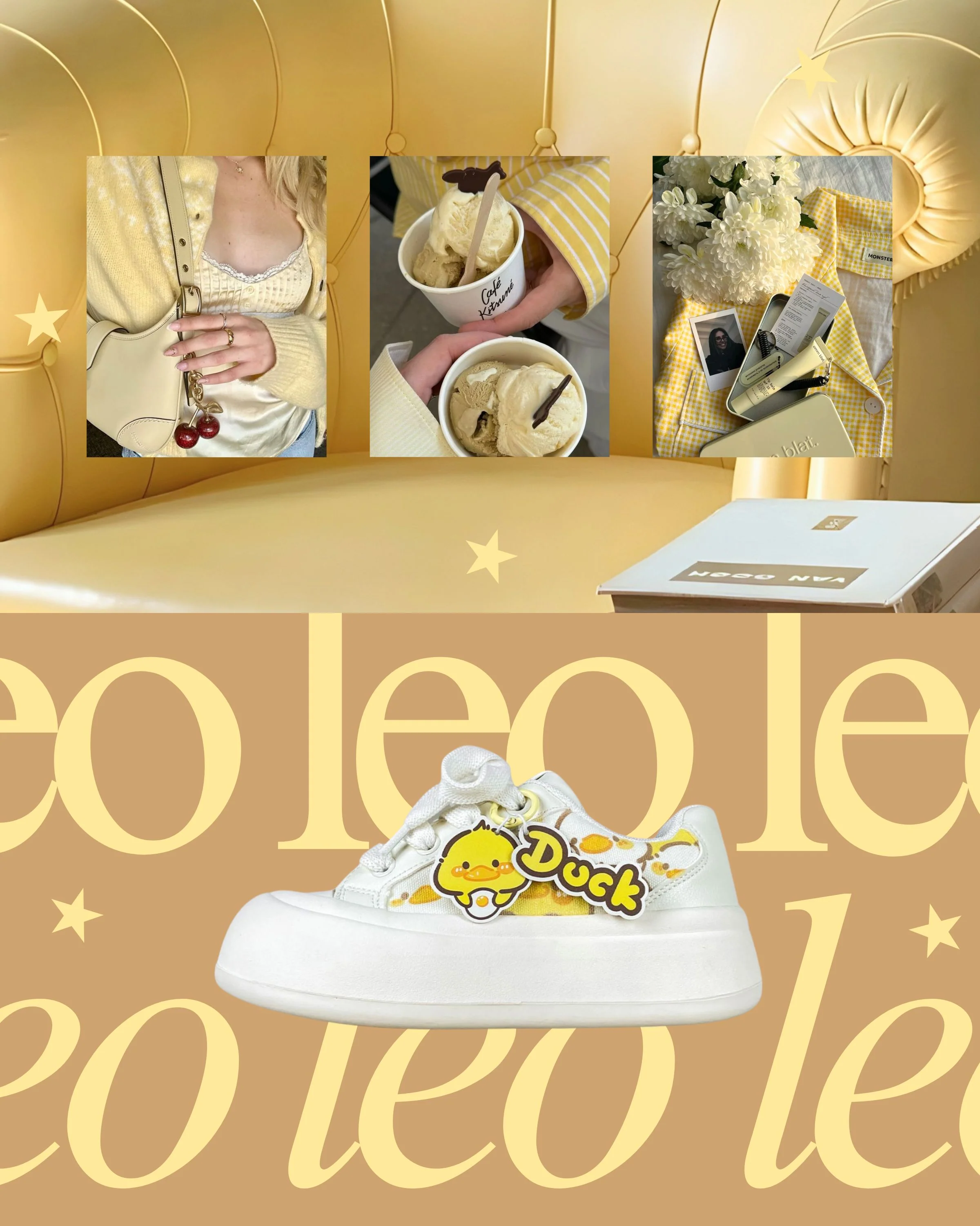 Sunny Side Duck Print Charms Chunky Sneakers - Women's - Image 11