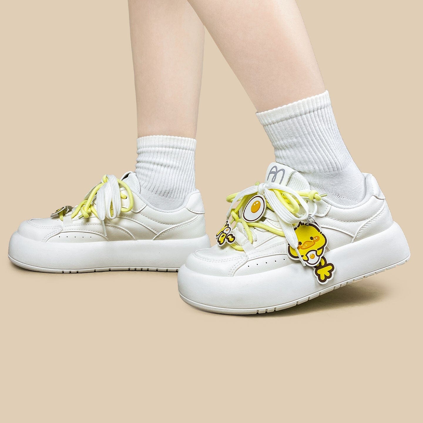 Sunny Side Duck Triple Charms Chunky Sneakers - Women's - Image 7