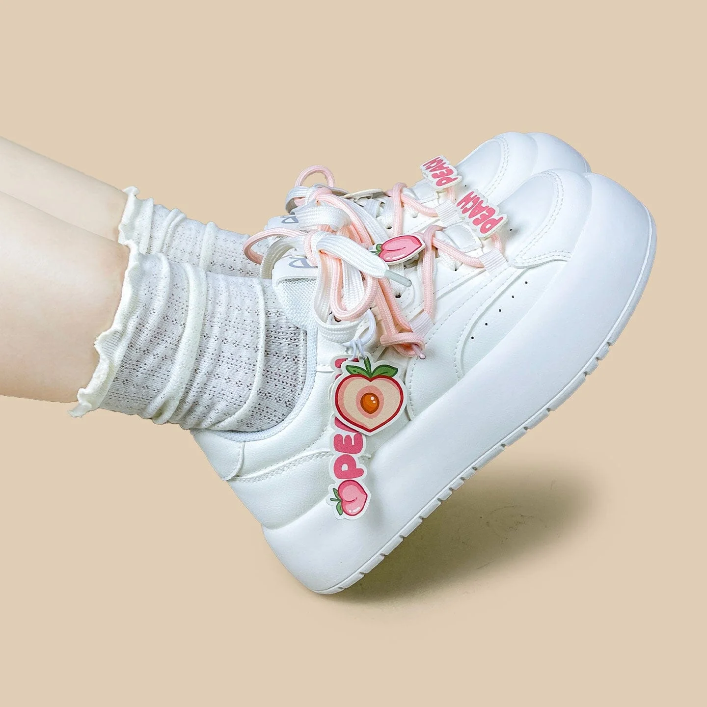 Sweet Escape Peach Charm Edition Chunky Sneakers - Women's - Image 8